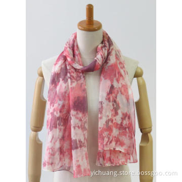 newest colorful long classic printing fashion ladies shawl